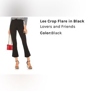 Lovers + Friends - Lee Crop Flare Pant